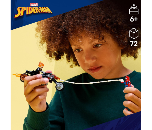 LEGO SUPER HEROES 76335 Spider-Man kontra ghost rider na motocykl - 1473558 - zdjęcie 9
